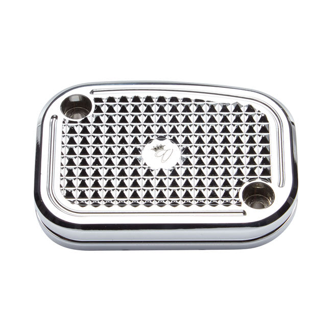 Vity''s Design, Diamond handlebar master cylinder cover. Chr.