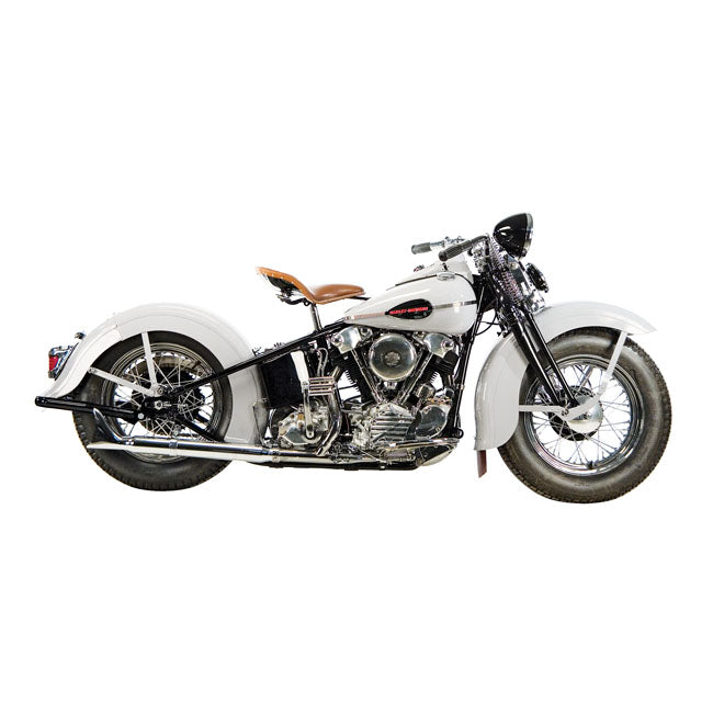 Paughco, universal Fishtail muffler. 28" long. L&R