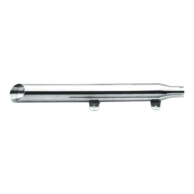Paughco, 3" Slash-cut Cruiser muffler. 30". Right