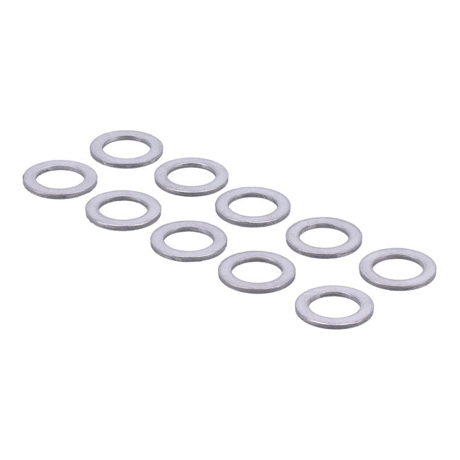 Goodridge brake line washers, 7/16" (11mm). Aluminum