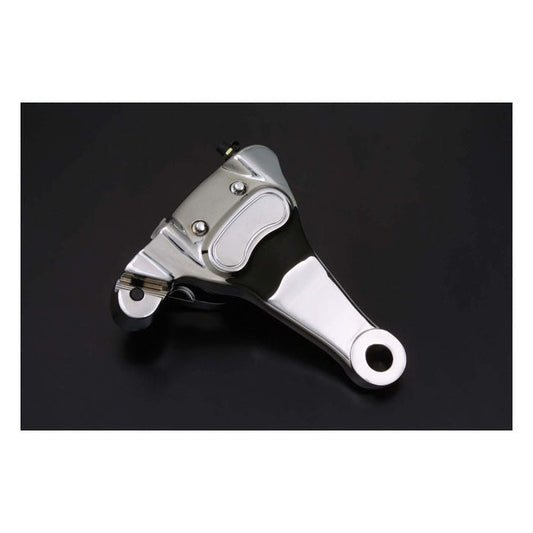 Brake caliper bracket assembly, rear