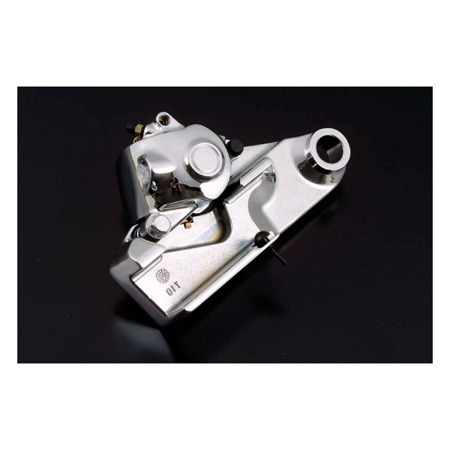 Brake caliper with bracket, rear