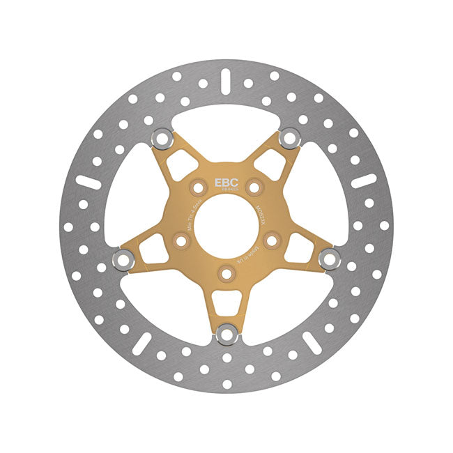 EBC, 5-Button stainless floating brake rotor Front