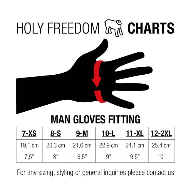 Holy Freedom Bullit Grey 2021 gloves