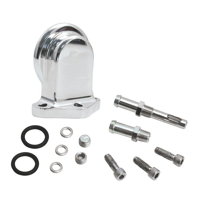 S&S, billet oil filter mount kit