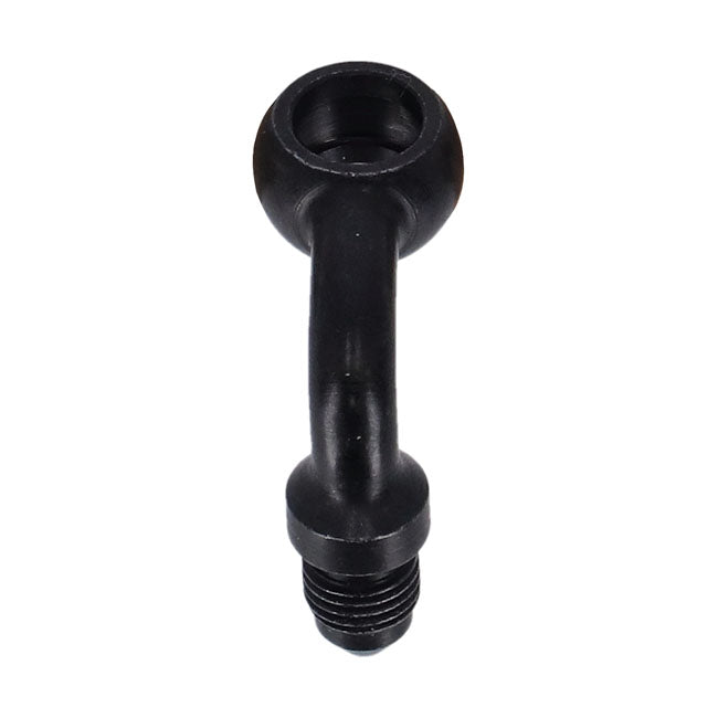 Goodridge Banjo fitting black 3/8", 90 degrees, 10mm