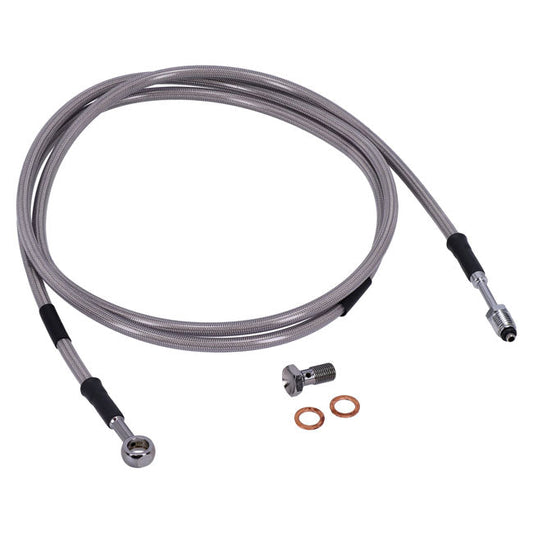 Goodridge hydraulic clutch line kit 73", clear coated