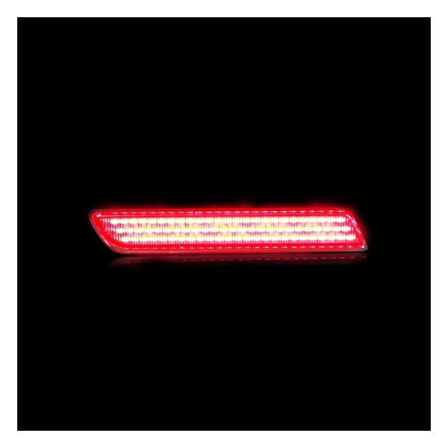 Custom Dynamics saddlebag Latch LED lightz, smoke lens