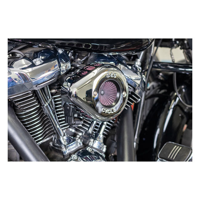 S&S, ''Air Stinger Stealth'' air cleaner kit Teardrop
