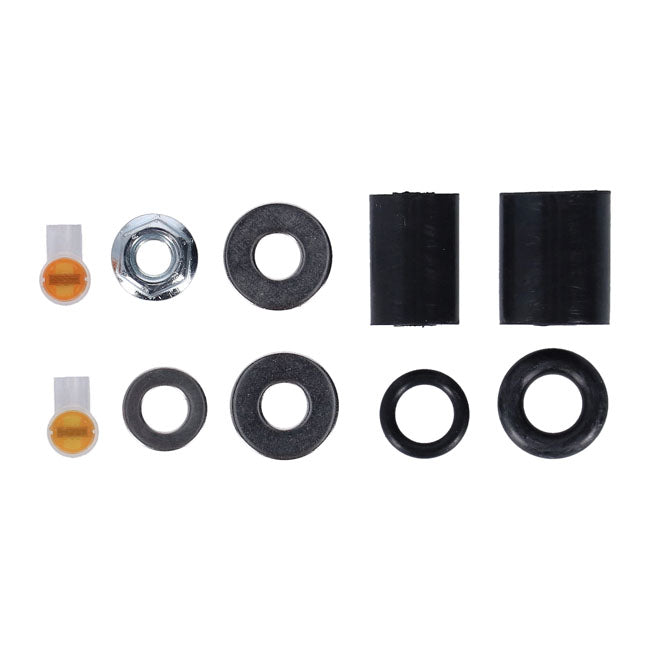 Motogadget, mo.blaze disc LED turn signal. Polished, left