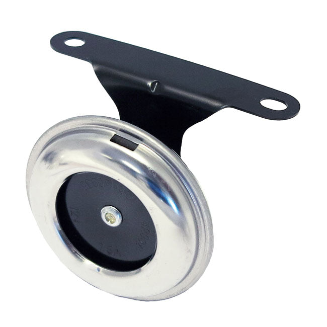Chris Products, 2-1/2" custom horn. 12-Volt. Black/Zinc