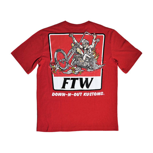 Down-n-Out Gettin Fried t-shirt