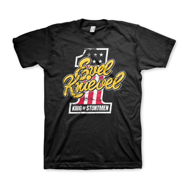 Evel Knievel King Of Stuntmen T-shirt