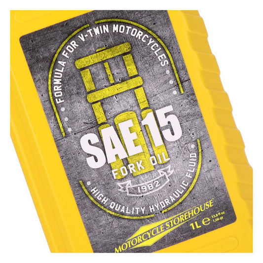 Vspec, SAE 15W fork oil. 1 liter