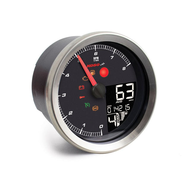 KOSO, HD-01-04 95mm speedometer tachometer