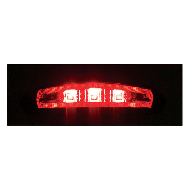 KOSO, ''GT-01 Mini'' LED taillight. Red lens