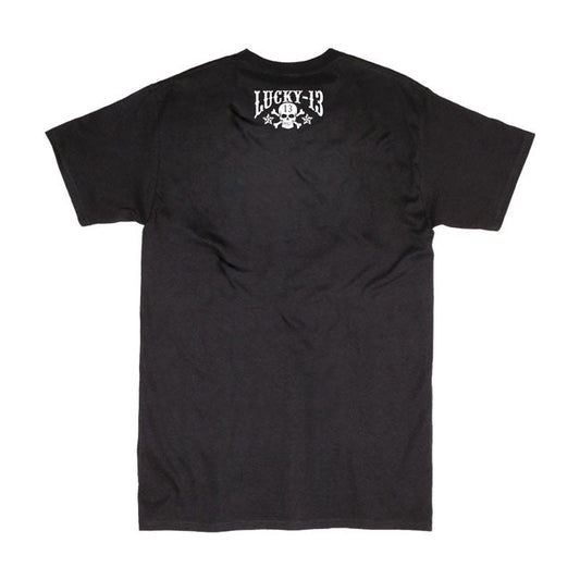 Lucky 13 Skull Stars t-shirt