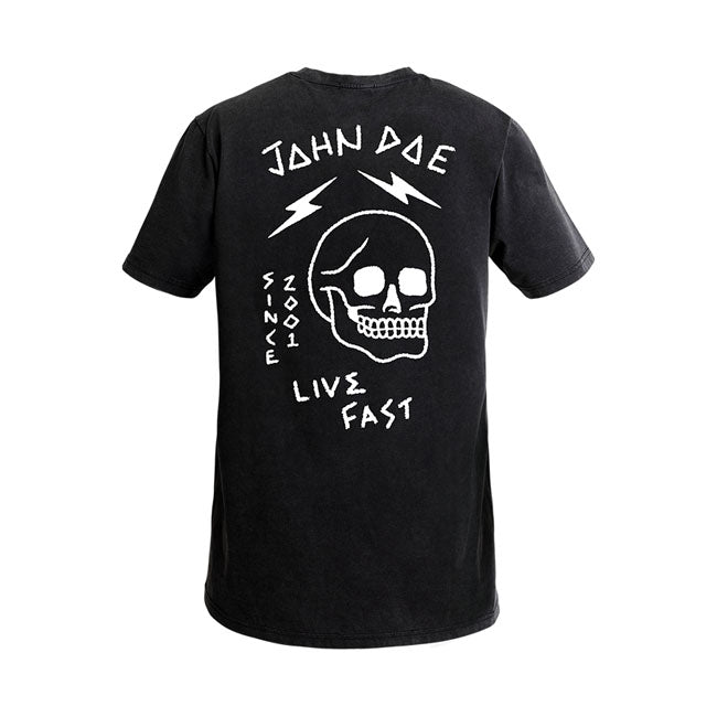 John Doe Live fast Skull T-shirt