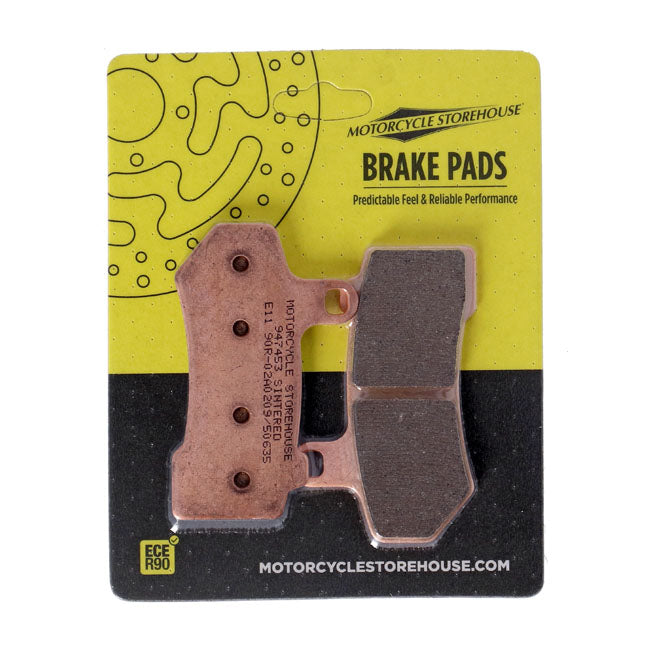 MCS, brake pads front rear Sintered