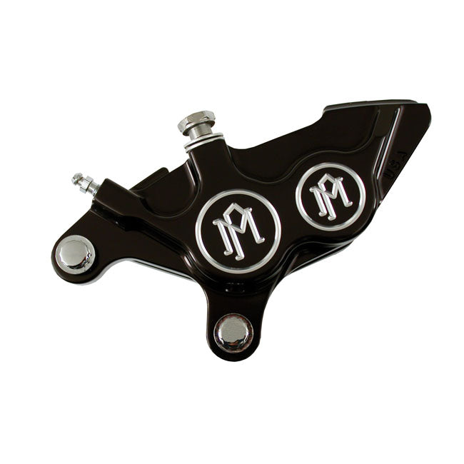 PM, 4-p 137x4b caliper Bolt-on, 11.5" left front Black CC