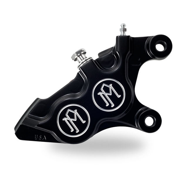 PM, 4-p 137x4b caliper Bolt-on, 11.5" right front Black CC