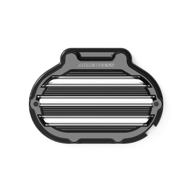 Arlen Ness, Transmission end cover 10-gauge, hydraulic.