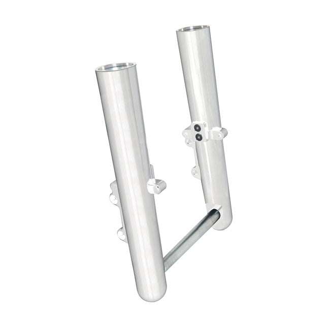 Arlen Ness, 49mm hot legs dual disc smooth, chrome
