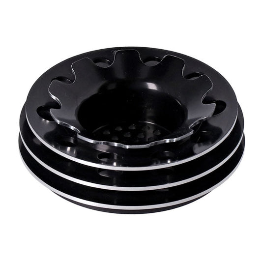 JIMS, cam cover / heat sink. Black