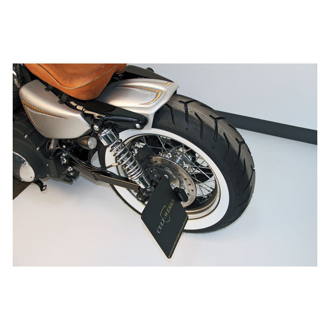 Cult-Werk, side mount license plate bracket Austria