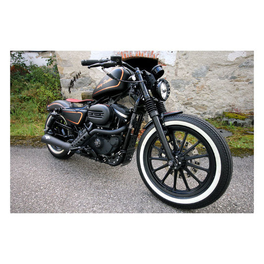 Cult-Werk, bug spoiler ''Old School''. Gloss black steel