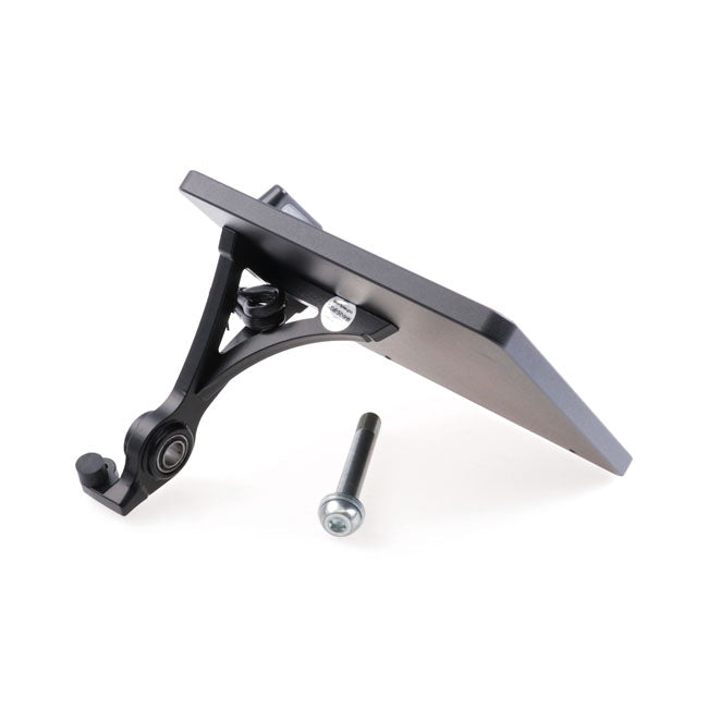 Cult-Werk, side mount license plate bracket, black Germany