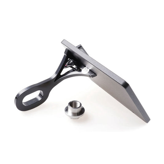 Cult-Werk, side mount license plate bracket Black Austria