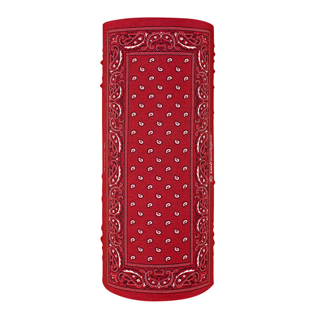 ZANheadgear Motley Tube polyester red paisley