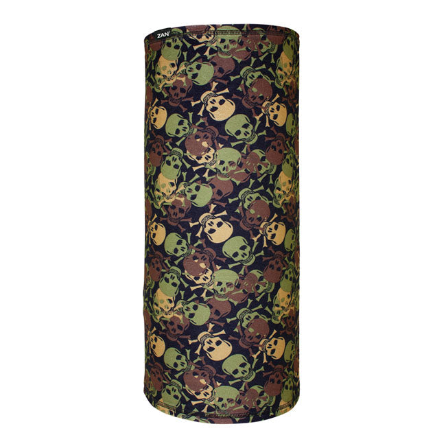 ZANheadgear Motley Tube sportflex all over skull camo