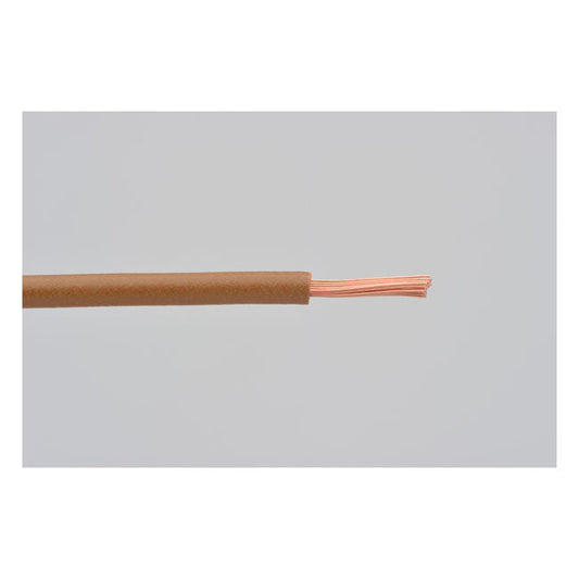 Electrical wire. 2 meter 0.75sq. Brown