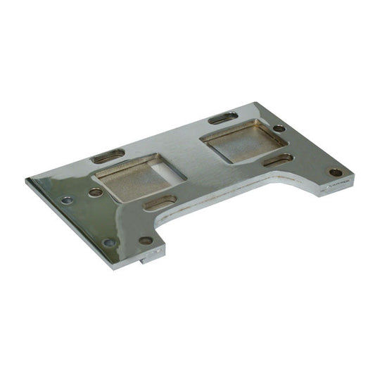 Paughco, transmission mount plate 1.5" offset Alu