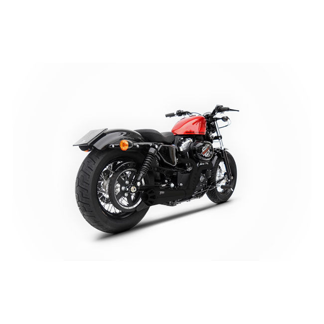 Zard, Conical 2-1 Sportster exhaust system. Matte black