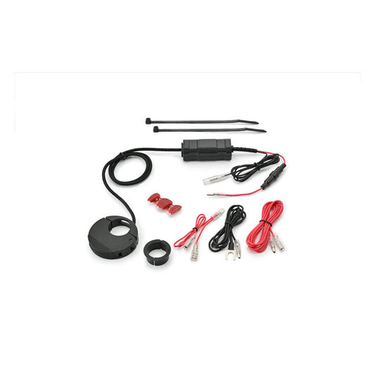 Daytona, slim mount USB Type-C charge port. Black