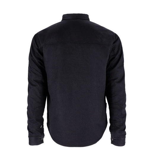 Roeg Chris wax overshirt black