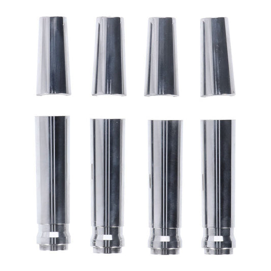 JIMS, billet ''A Cut Above'' aluminum pushrod cover kit Pol