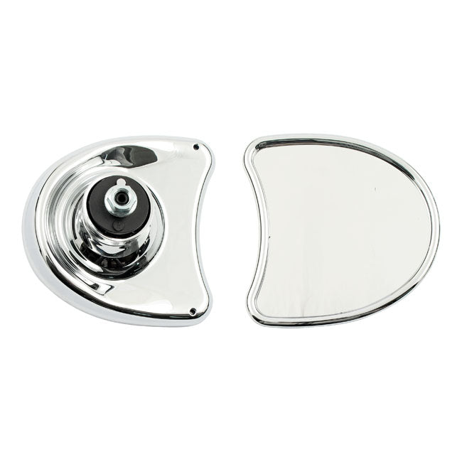 fairing mount mirror kit Single vision