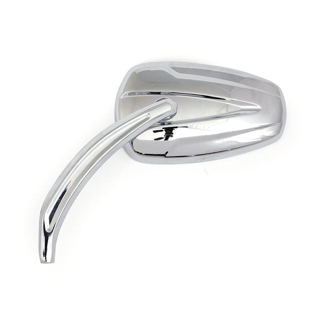 Slipstream mirror set curved stem