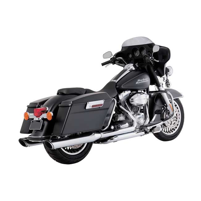 Vance Hines, 4" Twin Slash Round slip-on mufflers