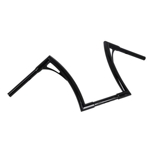 Kodlin, 1-1/4" Flow Bar. Tall, without brace. Black