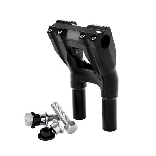 Kraus, Kickback Riser set. 8" (200mm) rise. Black