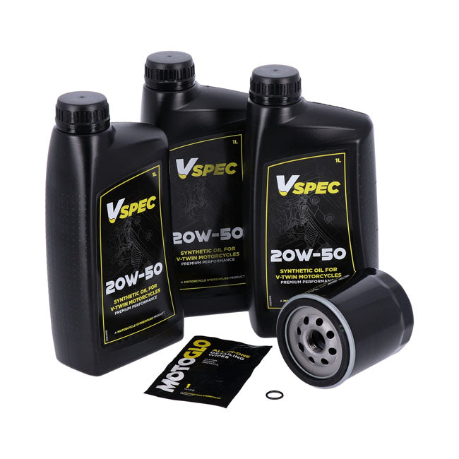 MCS, engine oil service kit 20W50 Synthetic