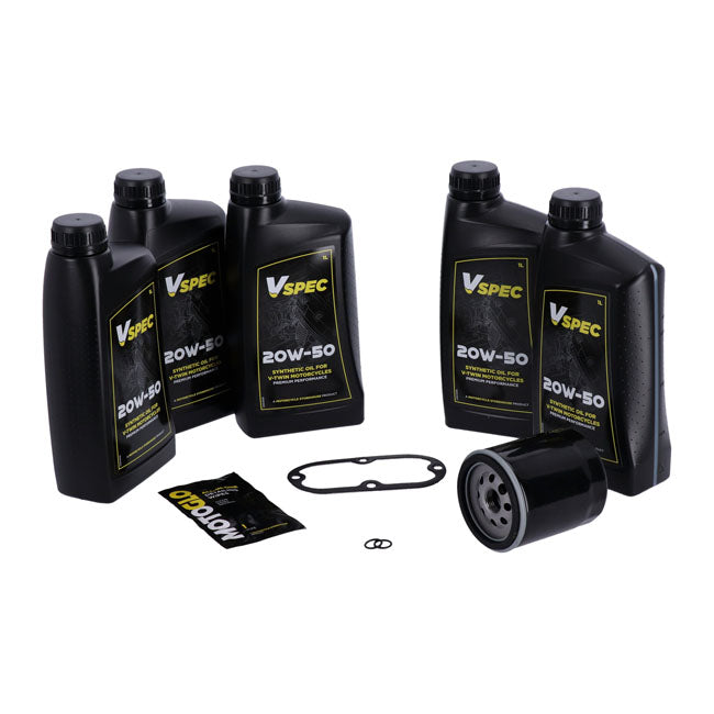 MCS, ''Big Oil'' service kit Full synthetic Black filter