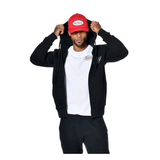 Von Dutch Logo zip hoodie