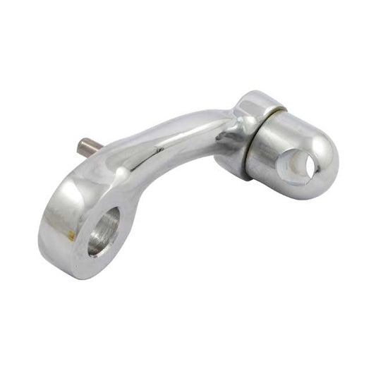 XL rider foot peg bracket, left