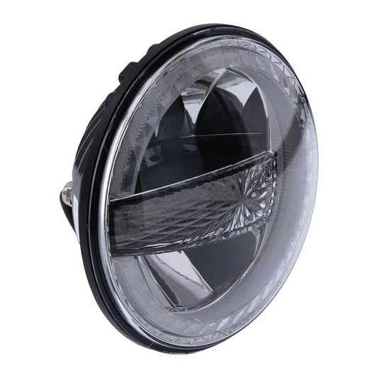 Bright, 7" shaker LED headlamp unit